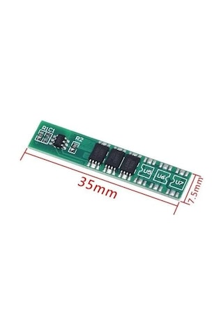 1s 4a 3.7v 18650 Li-ion Lityum Pil Koruma Levhası 5a