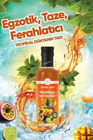 Zühre Ana Tropikal Meyve Özü 640 G