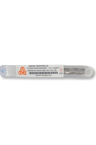 Mte 9 Mm Uzun Parmak Freze Hss-co8 Dın 844/b-n