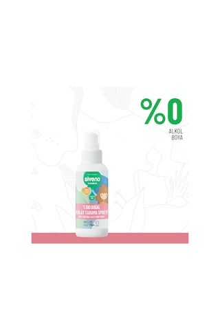 Siveno %100 Doğal Kolay Tarama Spreyi Çocuklar İçin Nemlendirici Hindistan Cevizi Yağlı 100 ml