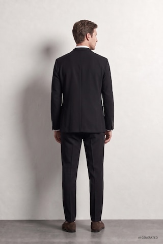 D'S Damat Ds Damat Comfort Siyah Gofre Desenli Takim Elbise 6hc05ort00601 001