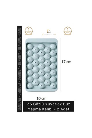 Buzkalıbı Modern Estetik Mutfak Kapaklı Pratik Buz Küresi Aparatı Yuvarlak Buz Yapma Kalıbı 33 Gözl Çok Renkli 47818806