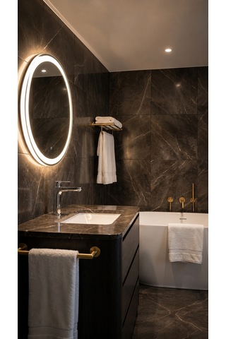 Cerafine O Grande Lavabo Bat Krom Bc554aa