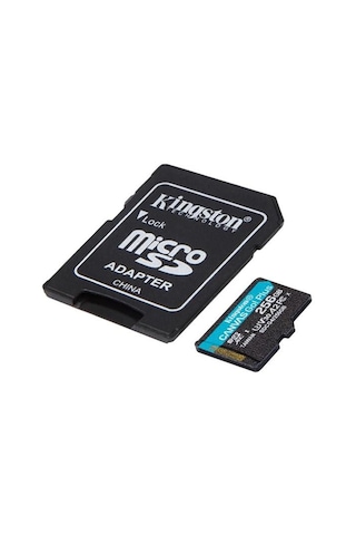 Kıngston 256gb Canvasgo+ Sdcg4/256gb Mıcro-sd Hafıza Kartı
