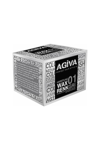 Agiva Hairstyling Color 01 Wax Gri 120 G