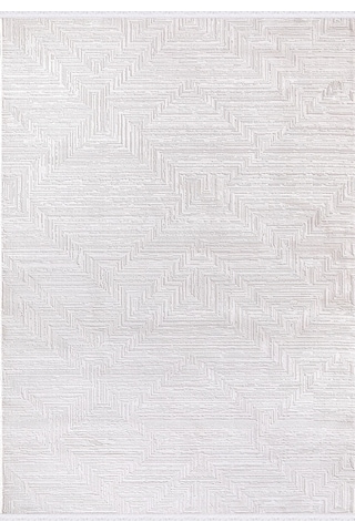 Perla 4032 Gri Uzun Ömürlü Yumuşak Polyester Halı Gri