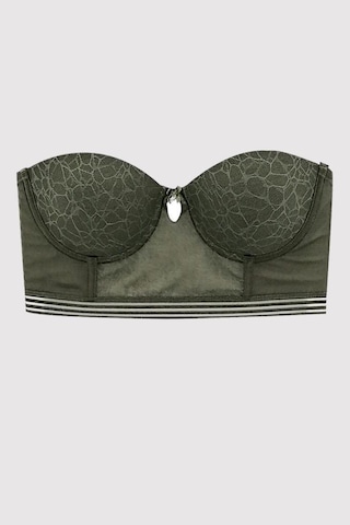 Pierre Cardin 4672 Cenova Balenli Soft Push Up Çiçek Desen Dantelli Büstiyer Takım 001