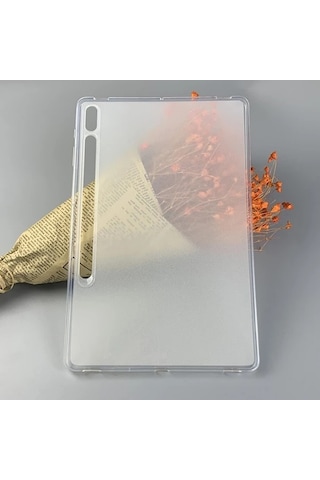 Ally Samsung Galaxy Uyumlu, Tab S8 Plus S7 Plus S7 Fe T970 Ultra Koruma Silikon Kılıf- 5775