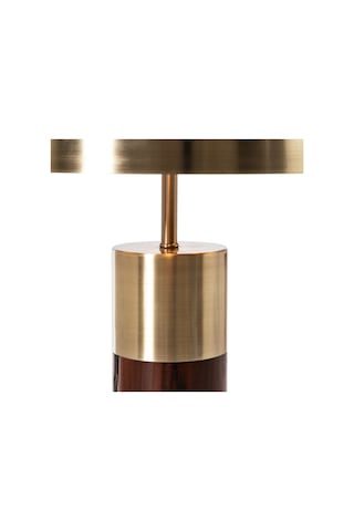 Mudo Home Walnut Abajur Altın