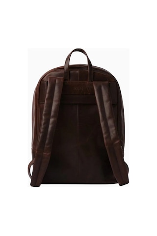 Ryoko Madison Full Grain Deri Unisex Sırt Çantası Vintage Brown 2