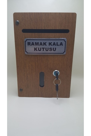 Küçük Boy Ahşap Ramak Kala Kutusu