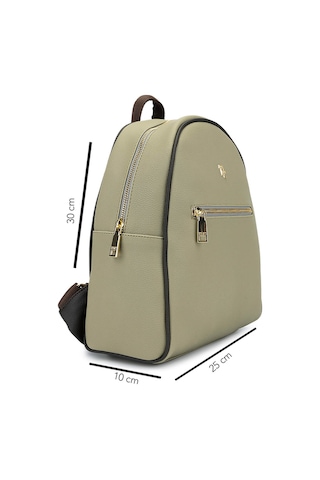 Tamer Tanca Kadın Suni Deri Yeşil Sırt Çantası 743 2335 Bn Cnt Y25 Yesıl Fltr Yeşil