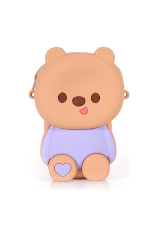 Ogi Mogi Toys Silikon Minik Ayı Omuz Çantası