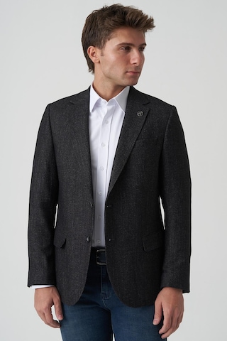 White Stone Amadora C4021 Slim Fit 6 Drop Kruvaze Ceket Desenli DESENLİ