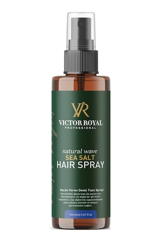 Victor Royal Hacim Ve Dolgunluk Veren Deniz Tuzu Saç Spreyi 150 ML