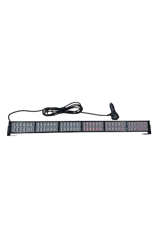 21 Fonksiyonlu Çakar Lamba 68cm Kırmızı-mavi 12-30v / Lapa204