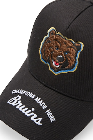 Ucla Lumen Siyah Baseball Cap Nakışlı Unisex Şapka Siyah