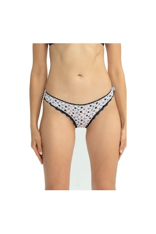 U.s Polo Assn. 66431 Kadın Karışık Desen Pamuklu 3'lü Slip Külot-lacivert Lacivert