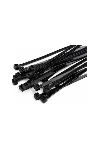 Kablo Bağı Plastik Cırt Kelepçe 4,8x400 Mm 100 Adet Kablo Düzenleyici Bağlama Toplama Aparatı
