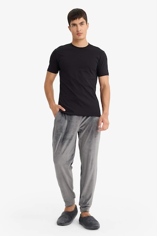 Defacto Regular Fit Cepli Kadife Pijama Altı F4672ax25wnar138 Antrasit