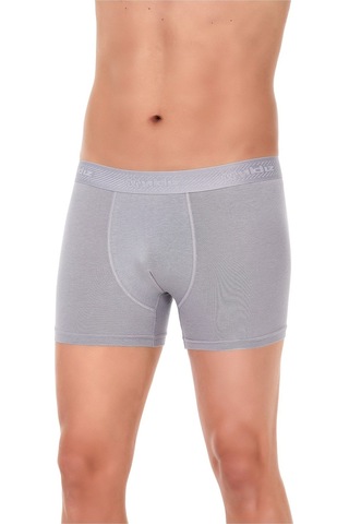 6'Lı Siyah Modal Erkek Klasik Boxer 40 001