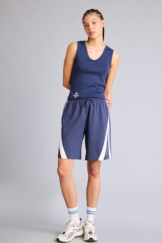 Defacto Nba Brooklyn Nets Relax Fıt Elastik Bağcıklı Bel Sporcu Şort G9318ax26smın275 İndigo-ın275