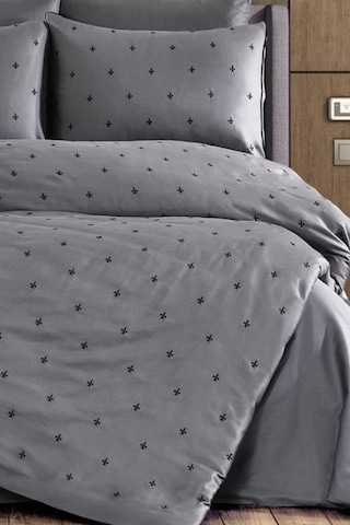 Nazik Home Hermes Nevresim Takımı Antrasit