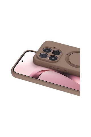 Newface - 928 - Xiaomi Mi 17t Regal Magsafe Standlı Kapak - - Concepta - Çöl Titanyum