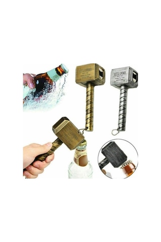 Pazly Thor'un Çekiç Şişe Açacağı Kesesi - Gümüş Renk Gümüş