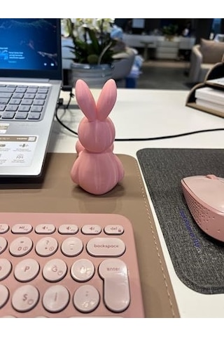 Telefon Tutucu Tavşan Tasarımlı Masaüstü Telefon Standı, Kadınlara Özel Bunny Telefon Tutacağı Diğer