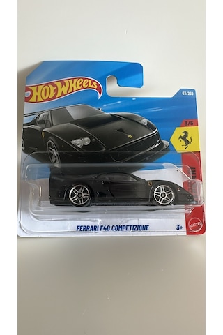 Hot Wheels Ferrari F40 Competizione Siyah Hot Wheels Ferrari F40 Competizione Siyah