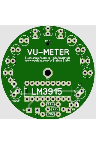 30Db Stereo Vu Metre Devresi Lm3915