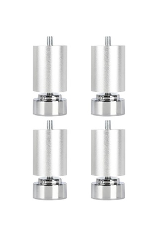 Trendooze Homyl 4x Ayakları, M10 Kırmızı 8cm, Profesyonel Değiştirme Seti Çok Renkli