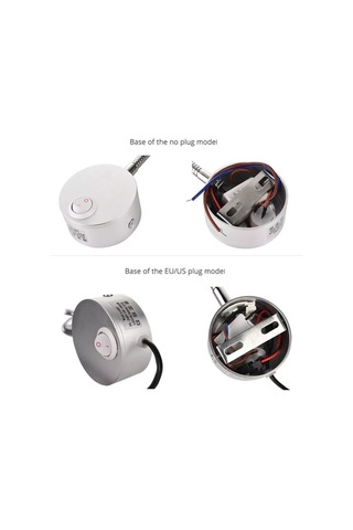 Yulong Geeroyoo 3w Led Duvar Lambası - Esnek Anahtarlı Alüminyum Siyah