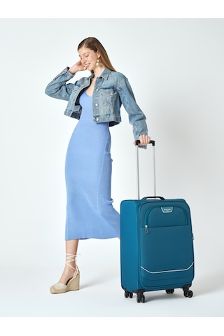 Pierre Cardin Unisex Orta Boy Valiz V.04pc7050-02-pt Petrol