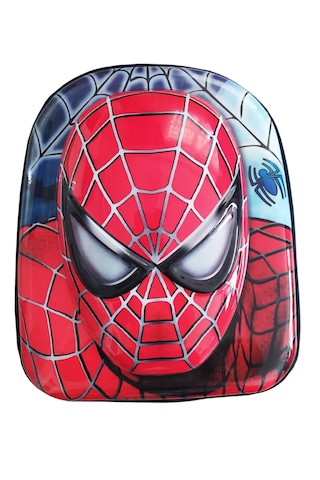 Desenli Spideman Su Geçirmez Anaokulu/kreş Okul Sırt Çantası