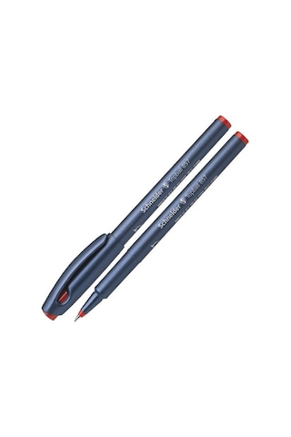 Schneider Topball 857 06 MM Kırmızı Roller Pilot Kalem 10 Lu