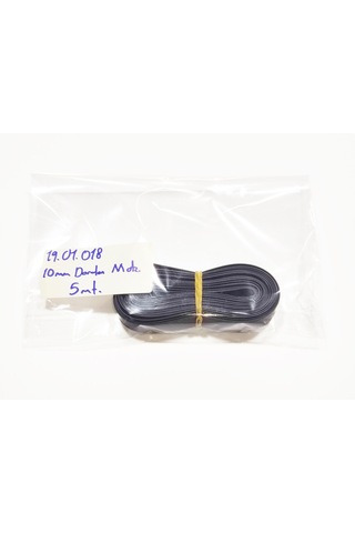 10mm Isı İle Daralan Siyah Makaron 5 Metre, Daralma Oranı 2/1, Çalışma -55/+125 Derece