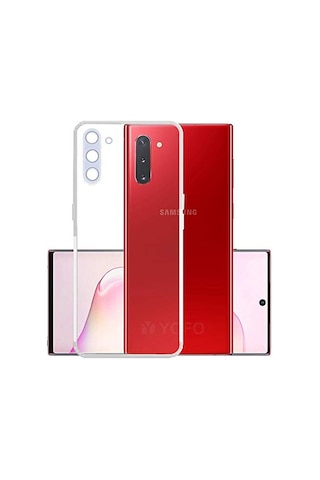 Adige Samsung Galaxy Uyumlu Note 10 Kılıf Kamera Korumalı Süper Silikon