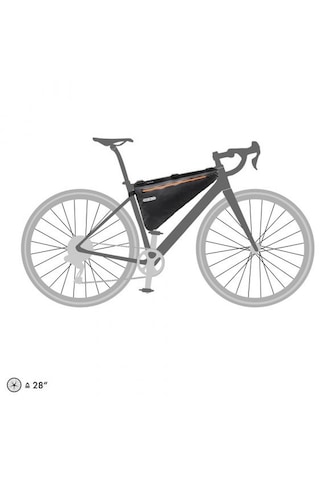 Ortlieb F9974 Bikepacking Gravel Kadro Arası Çanta 6l Mat Siyah