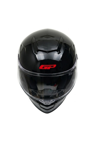 Gp Kompozit Mks008-gb Yarış Spoiler Güneş Vizörlü Şeffaf Full Face Motosiklet Kaskı Çok Renkli