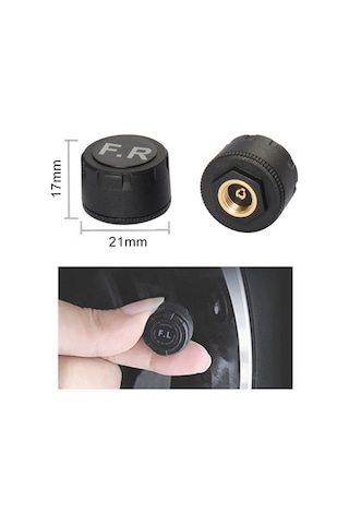 Sones Araba Yüksek Hassasiyetli Solar Şarj Lastik Basıncı İzleme Sistemi Tpms, Harici Bip Sensörü