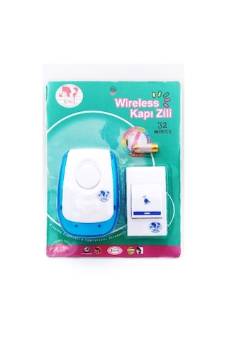 Kırgıl Kablosuz Wireless Kapı Zili 32 Melodili