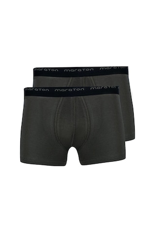 Maraton 2'li Erkek Haki Boxer Haki