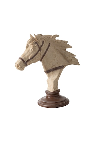 Mudo Home Brown Horse Biblo 40x18x37 Cm