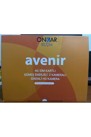 Avenir S427h 6mp 7/24 Sürekli Kayıt Esim Destekli Güneş Enerjili