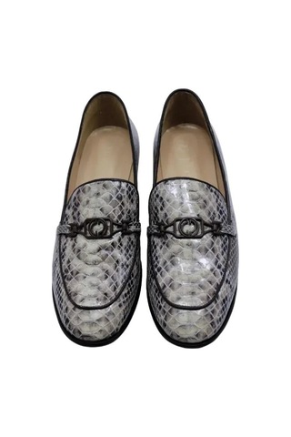 Poletto Hakiki Deri Bej Loafer Düz 04 2016 72-49 Bej