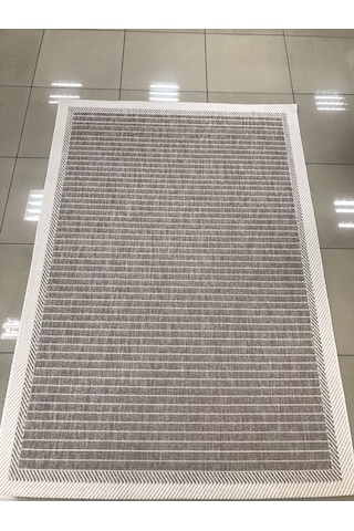 Liparis Sisal Halı Dc405 Serisi Oturma Salon Yatak Odası Halısı Vizon Krem