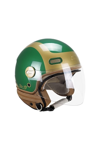 Cgm 191g Pix Sprint Verde Oro Lunga Açık Kask Yeşil-gold