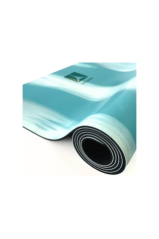 Rebuwo Kaydırmaz Doğal Kauçuk Yoga Matı Pilates Mat Mavi